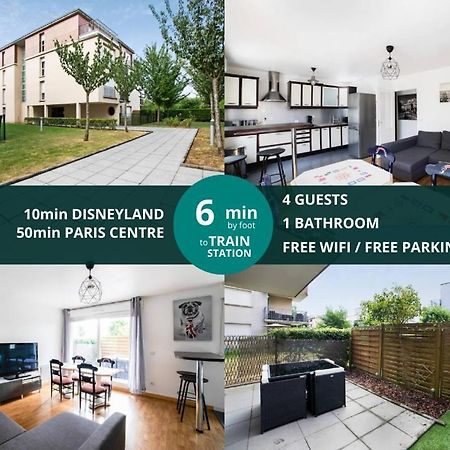 Les Paves De Prague - Appartement Pour 4 A 10 Minutes De Disneyland Paris Montévrain Buitenkant foto